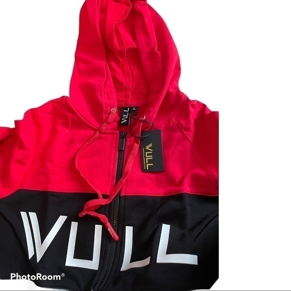𝅺vull triple threat zip up logo Sweatshirt Hoodie - Picture 4 of 8